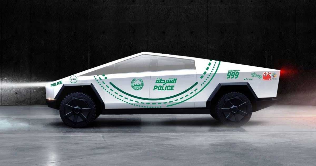 Tesla/Dubai Police