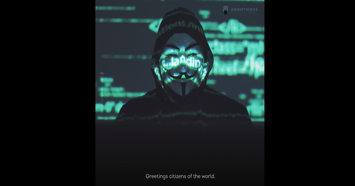 Anonymous via YouTube