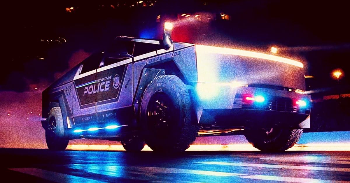 Irvine Police Department via X / Futurism