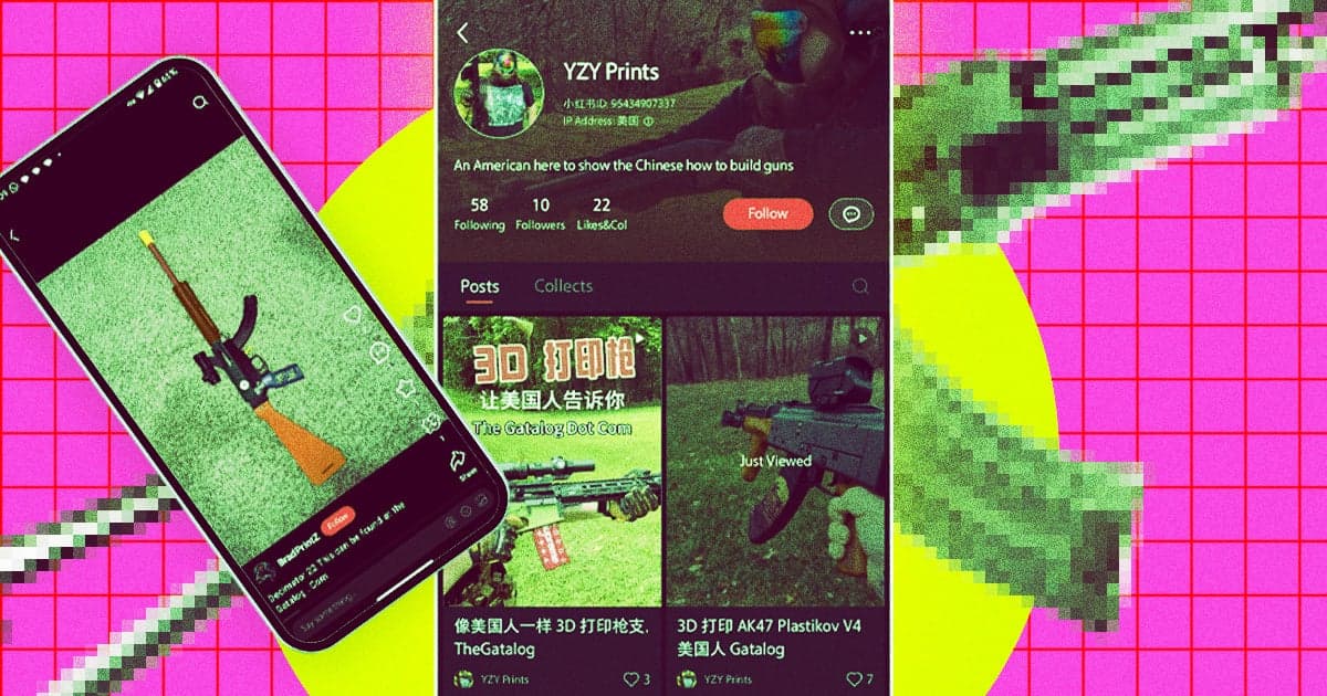 Americans Flood Chinese Social App, Teach Users to 3D Print Guns