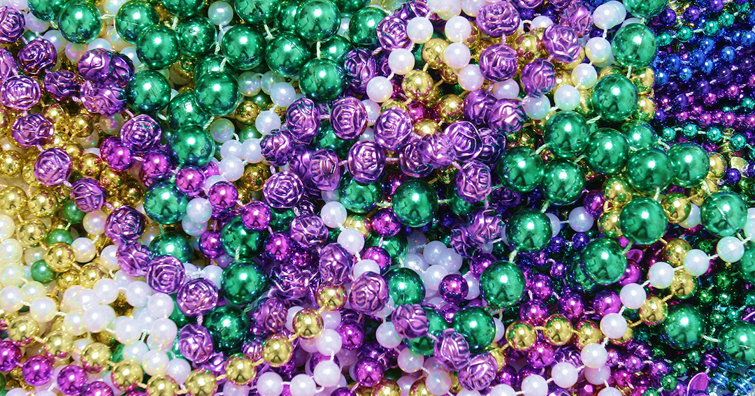 Scientists Invent Biodegradable Mardi Gras Beads