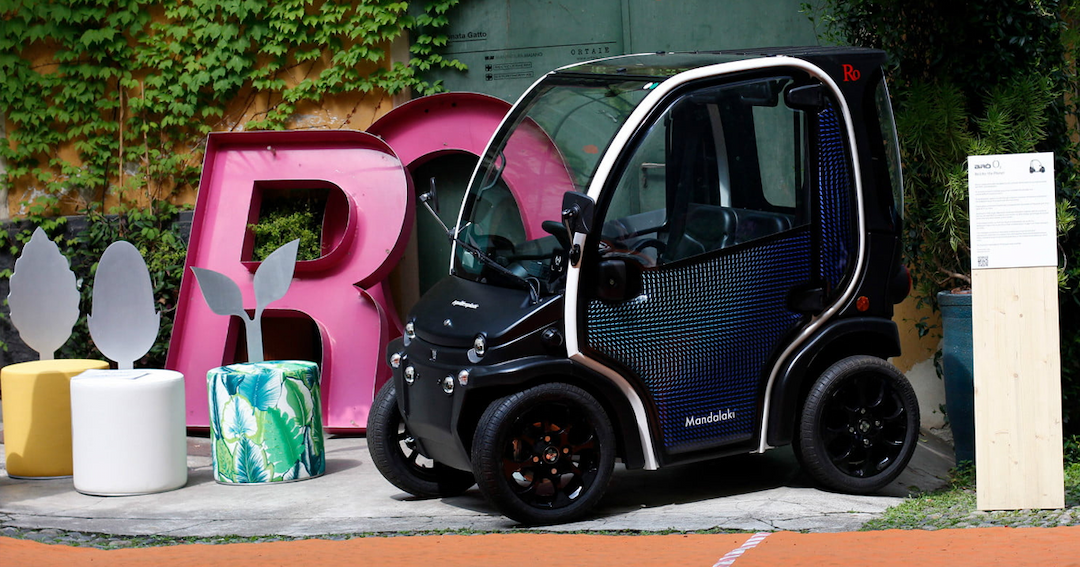 This Tiny Electric Car Is Made From 80 Percent Recycled Plastics