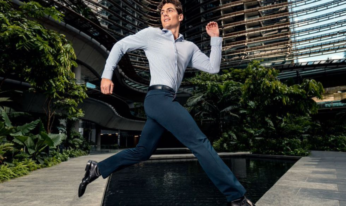 sweats that look like slacks