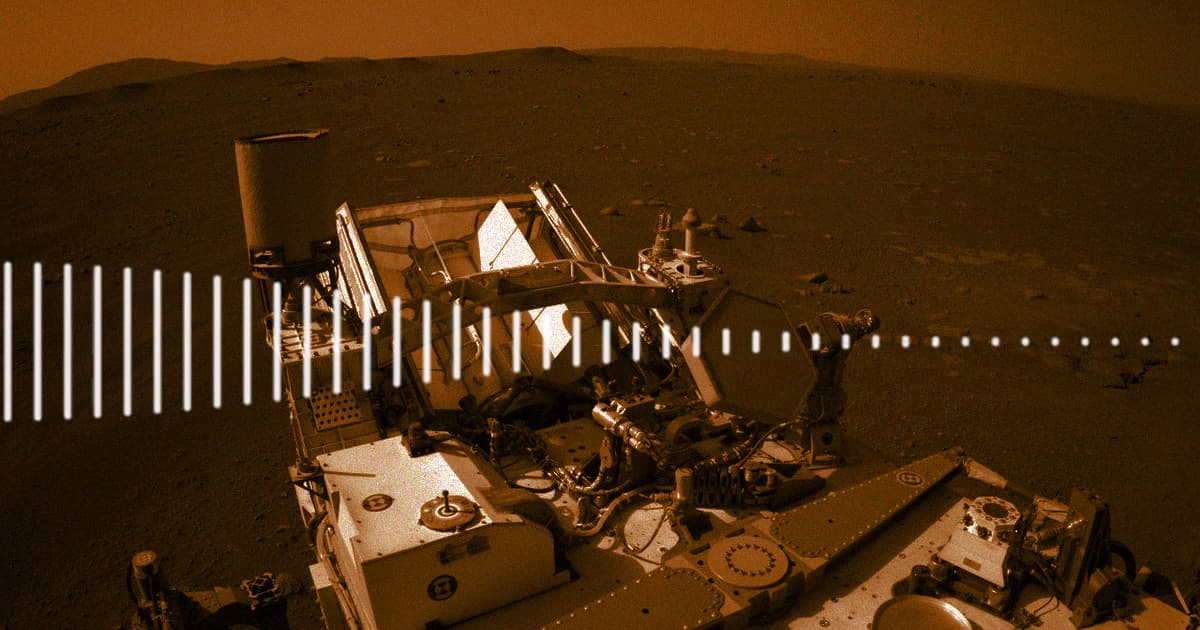 First Sounds on Mars Recorded by Mars Rover | Futurism