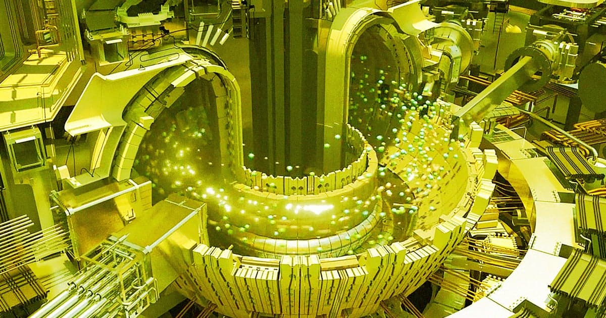 Kernfusionsreaktor Tokamak