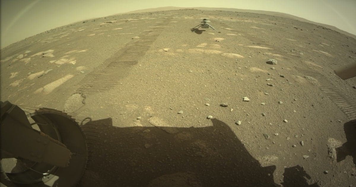 Perseverance Drops Off Ingenuity Helicopter On Martian Surface