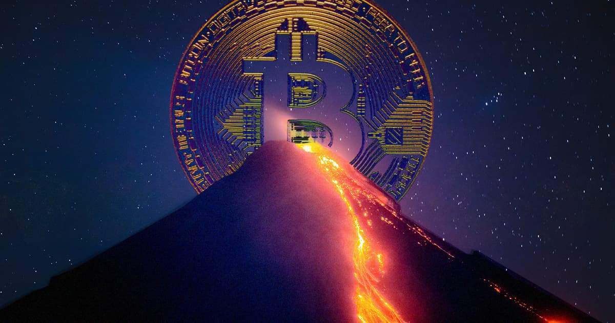 bitcoin volcano
