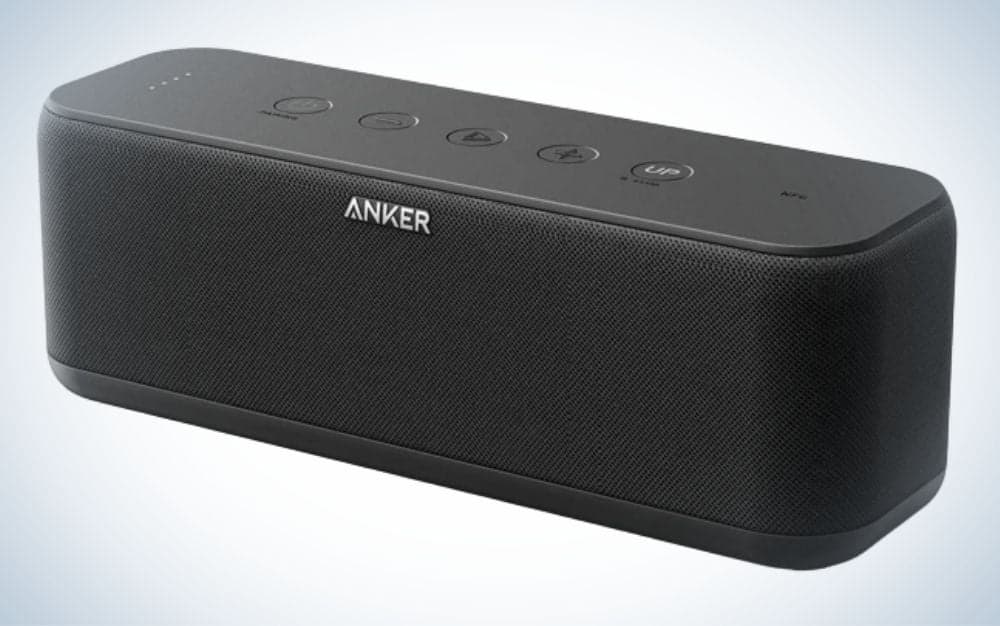 Anker Soundcore Boost is the best budget bluetooth speaker.