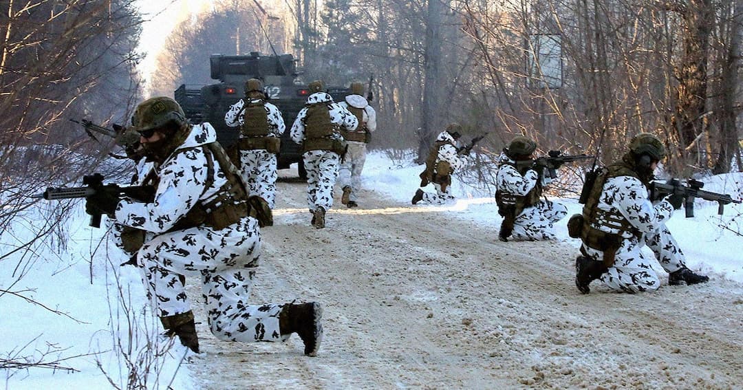 Great, Ukraine is Doing Military Combat Drills in Chernobyl Now