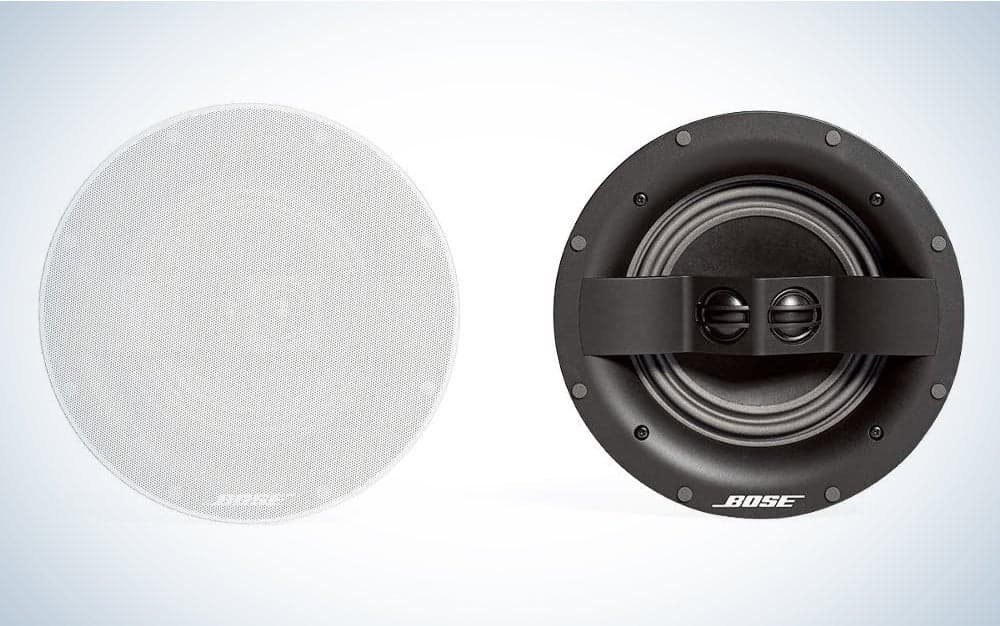 Bose Virtually Invisible ceiling speakers provide the immersive sound you want out of a good speaker system. 