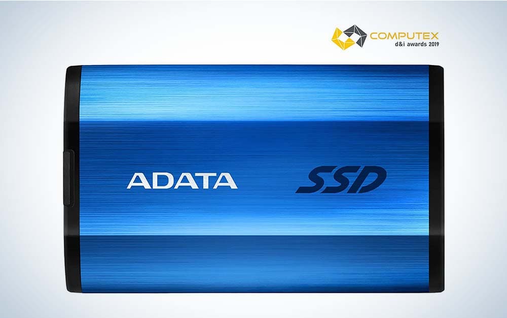 ADATA SE800 1TB IP68 Rugged is the best external SSD gift for gamers.