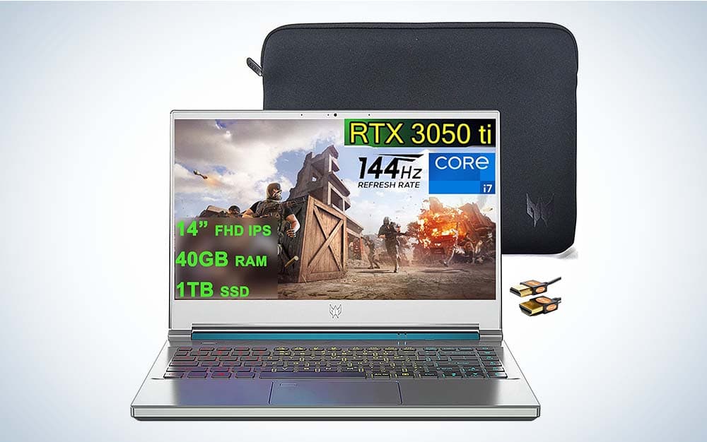 Acer Flagship Predator Triton 300 SE 14 Gaming Laptop is the best gaming laptop gift for gamers.