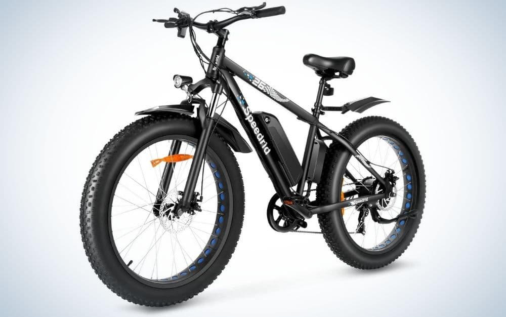 The Speedrid 500W Fat Tire Electric Bike is the best fat tire e-bike. 