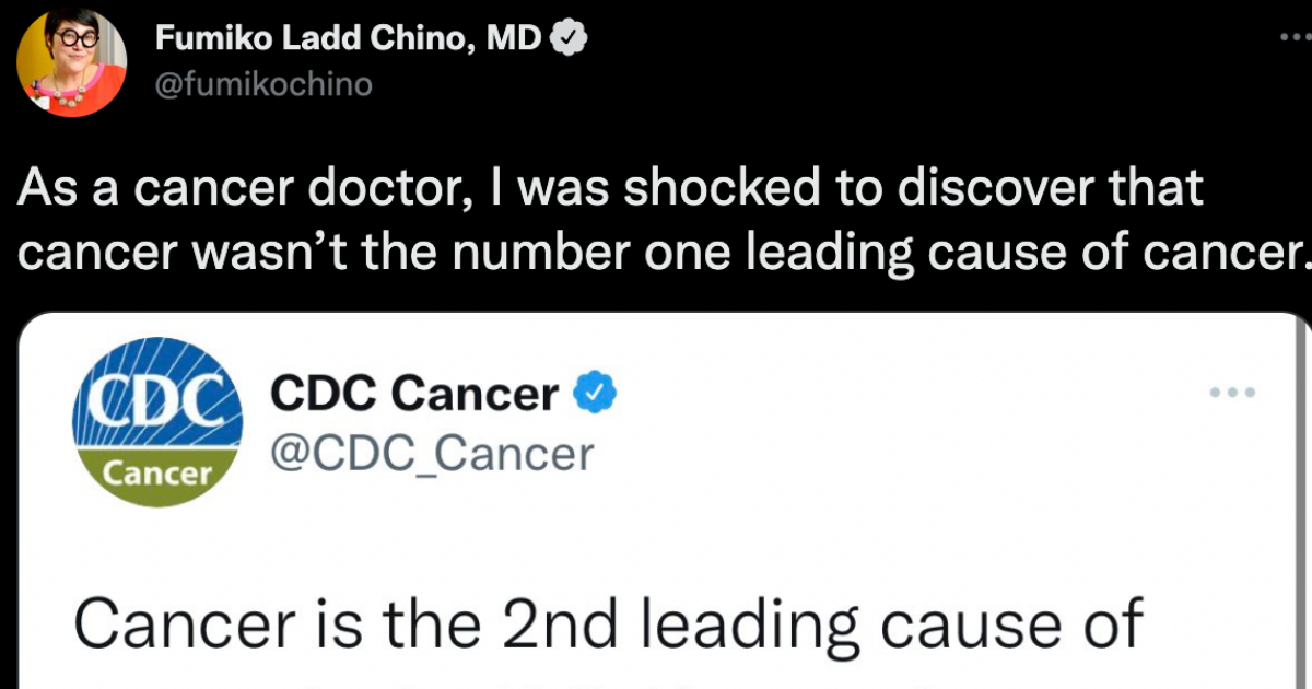 Dr. Fumiko Ladd Chino / Twitter