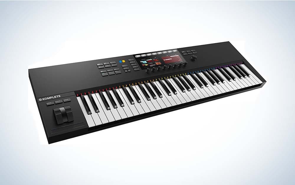 Native Instruments Komplete Kontrol S61 Mk2 is the best keyboard for beginners that’s a midi. 