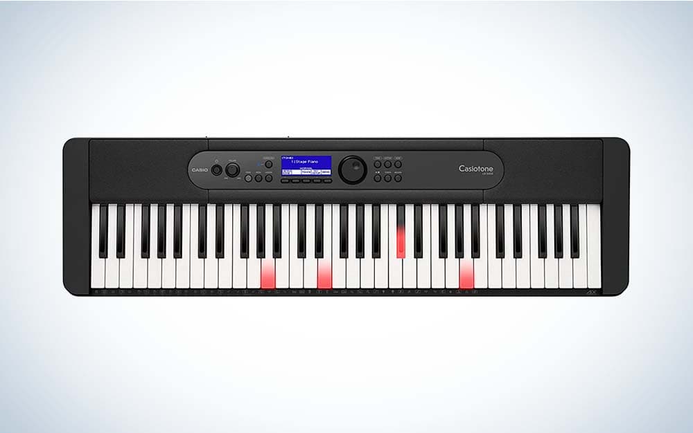Casiotone LK-S450 is the best keyboard for beginners overall.