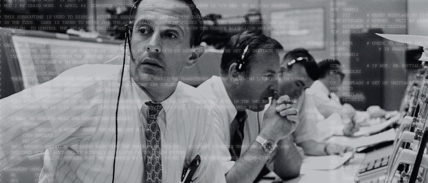 Code That Got Apollo 11 To the Moon Published in GitHub for Everyone to ...