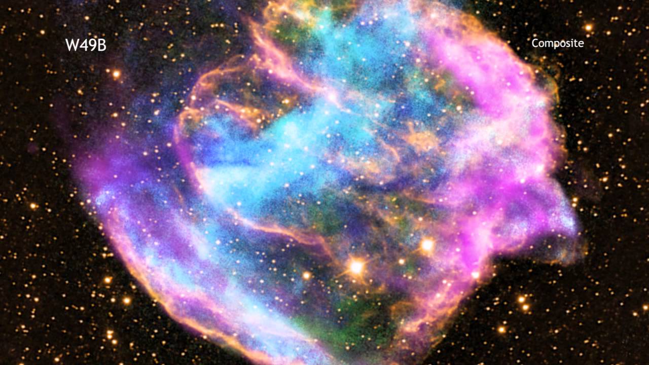 A closer look at the heart of W49B (Credit: Credit: NASA/CXC/A. Hobart)