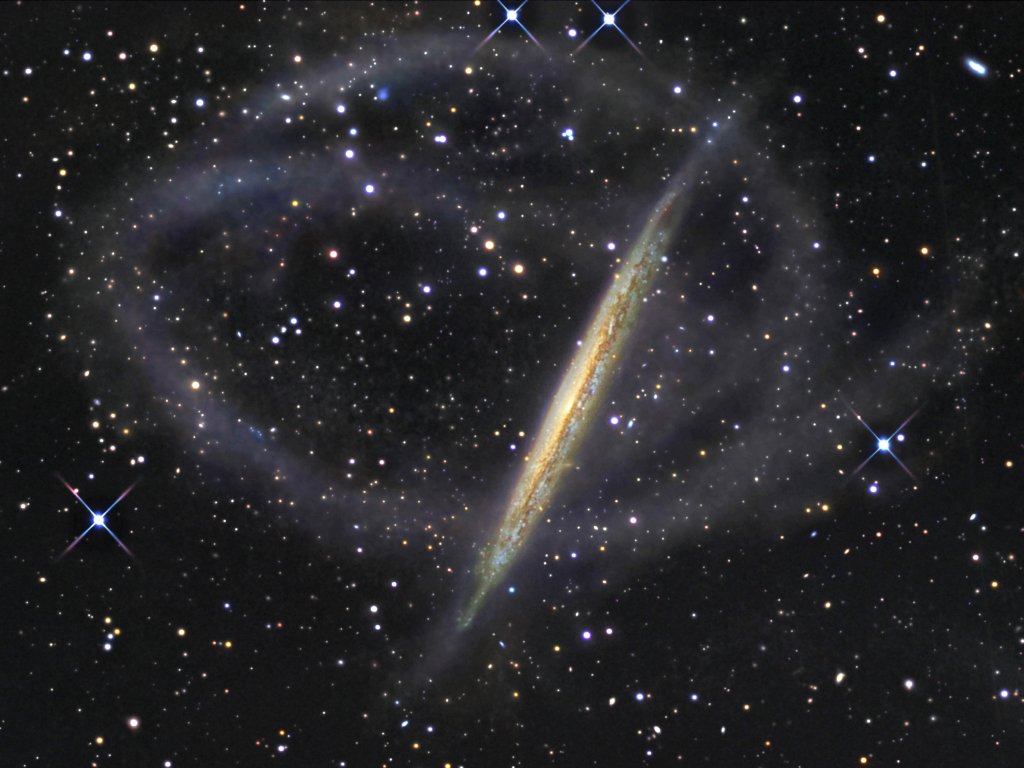 218 - NGC 5907 - The Dragon Clash