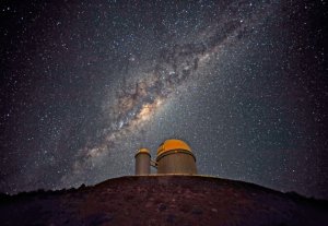 The 3.6-metre telescope at La Silla in Chile, used to detect exoplanets