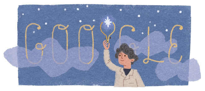 Google Doodle of Annie from 3/8/2015
