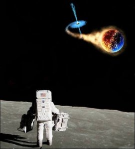 Rogue Black Hole Eats Earth