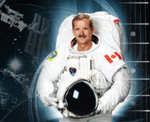 Commander Hadfield, Image courtesy of the Canadian Space Agency