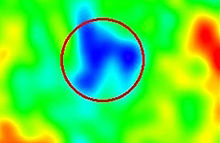 Image collected whilst scouring the CMBR (Source)