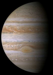 Jupiter, as seen by Cassini (Credit: NASA/JPL/Space Science Institute)