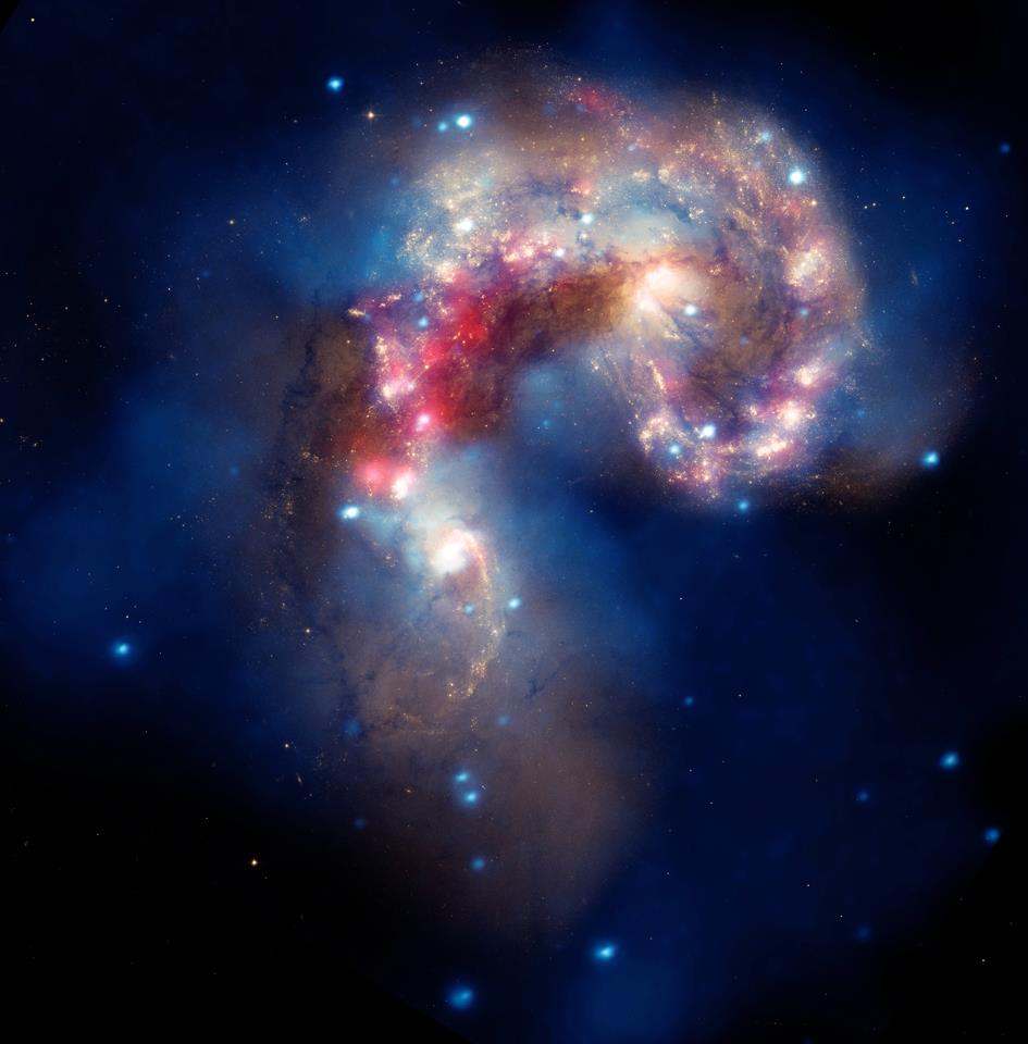 NGC 4038 and NGC 4039: the Antennae  
