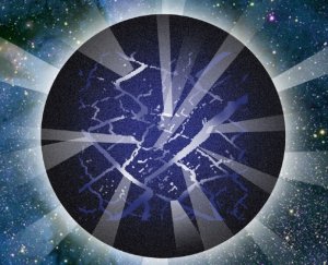 A rendering of the mechanisms that cause star quakes (and the creation of mountains) Credit: NASA