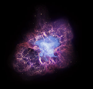 Chandra, Hubble, and Spitzer image NGC 1952