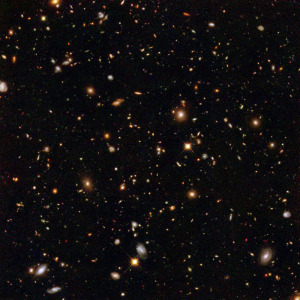 A small collection of galaxies (Credit: NASA/JPL)