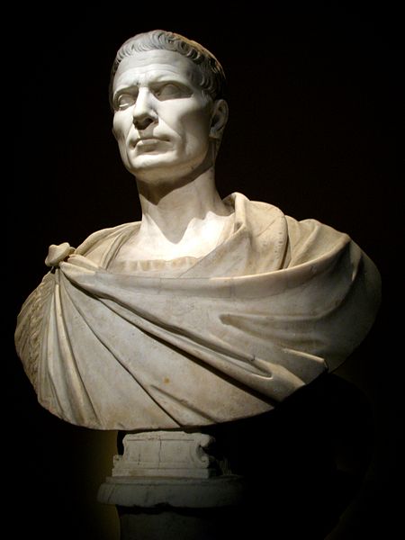 Gaius Julius Caesar, Art History Museum, Vienna, Austria (via Andrew Bossi)