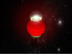 Rendering of aurorae on brown dwarfs (CREDIT: Hallinan et al., NRAO/AUI/NSF)
