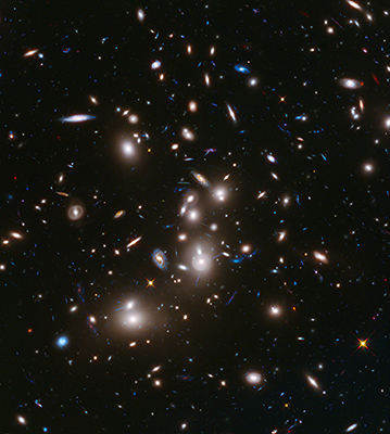 Hubble Frontier Field via Hubble