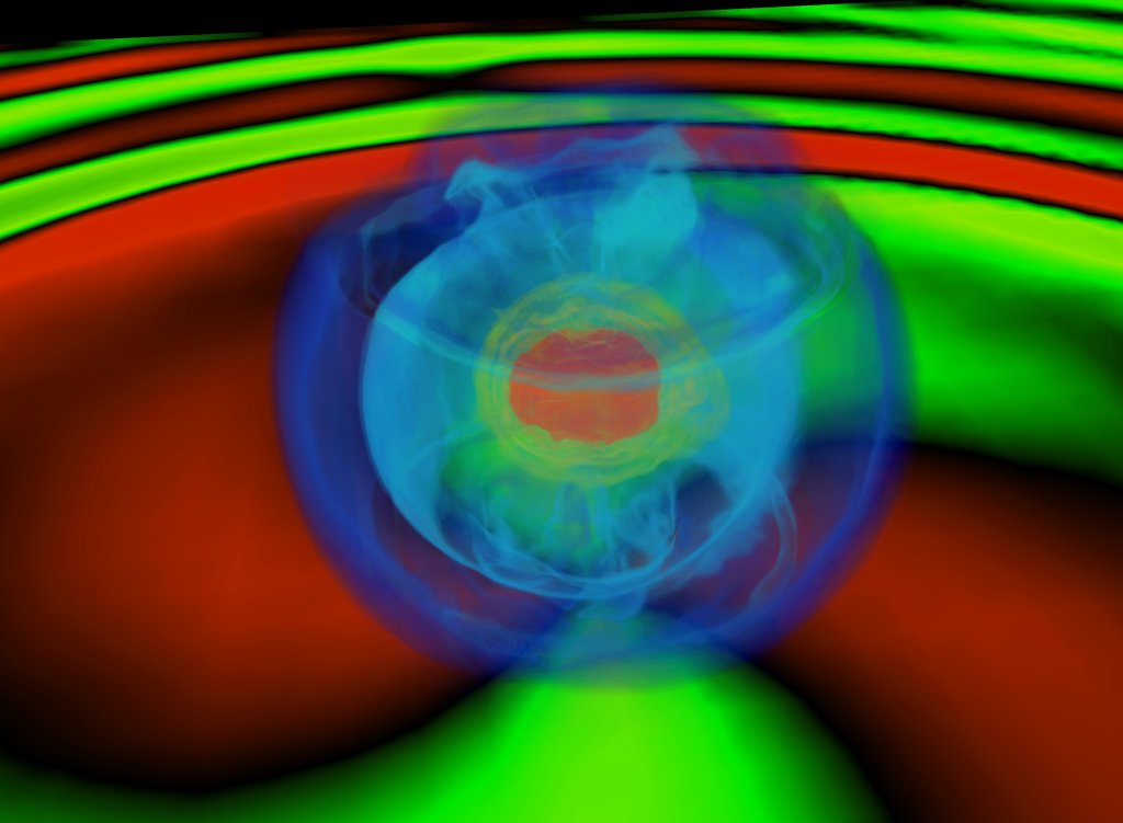 How this collapse might look (Image Credit: Science@NASA)