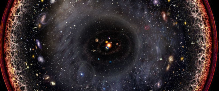 What Lies Beyond the Edge of the Observable Universe?