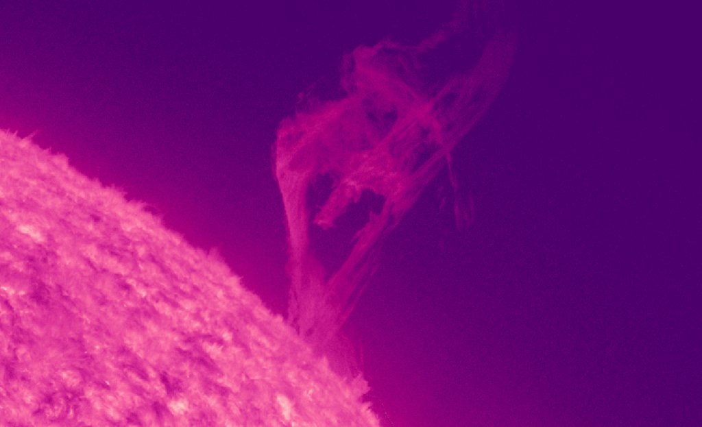 Credit: NASA SDO via From Quarks to Quasars