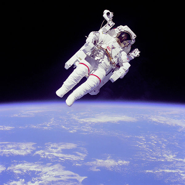 Astronaut Bruce McCandless II via NASA