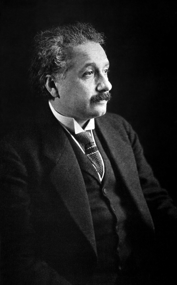Albert Einstein via WikiMedia