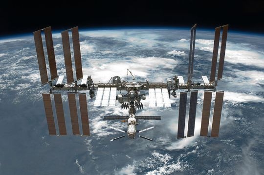 The ISS (Credit: NASA)
