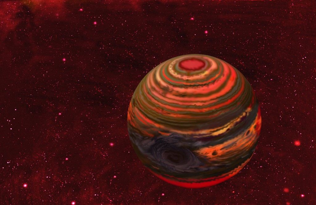Storm on Brown Dwarf