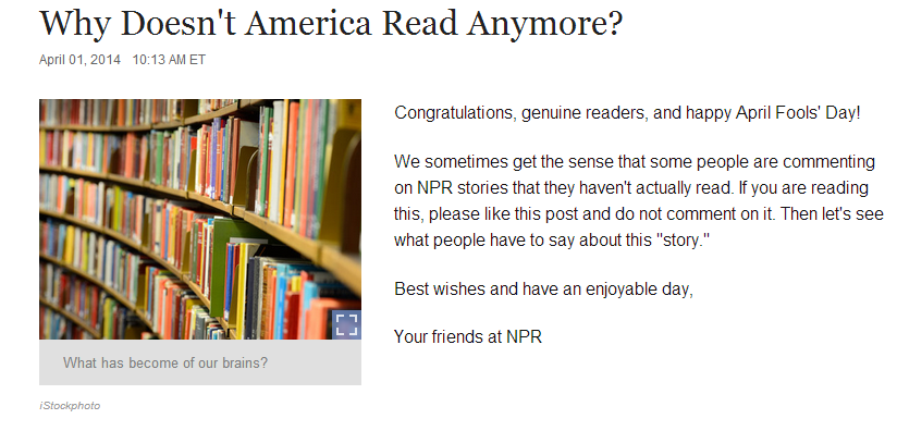 NPR article 