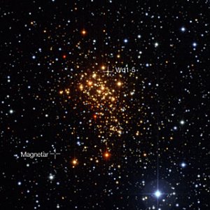 A wide-field view of the two stars (Image Credit: ESO)
