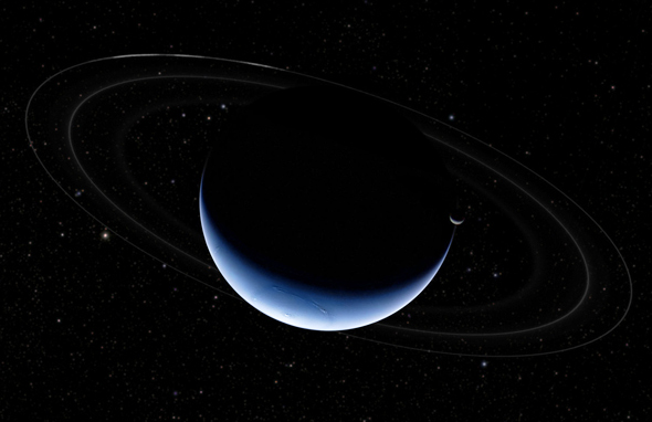 A stunning artist rendering of Neptune (Image Credit: Rolf Wahl Olsen/NASA)