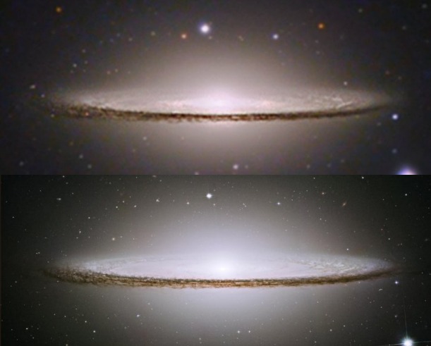 Hubble Comparison