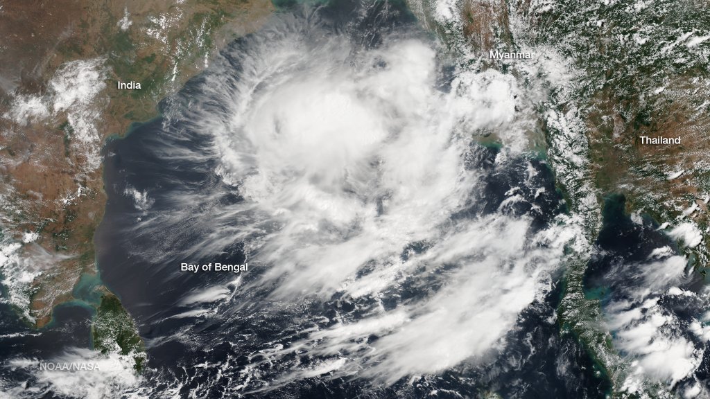 Image taken on May 21st by the VIIRS instrument aboard the Suomi NPP weather satellite. Source: NOAA