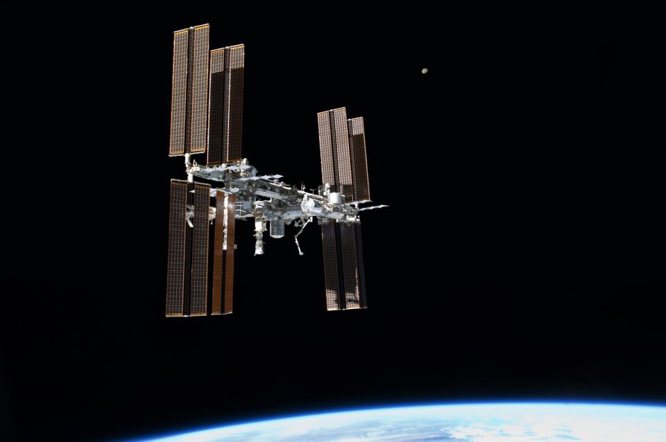 Photo Credit: NASA - STS-135 final flyaround of ISS