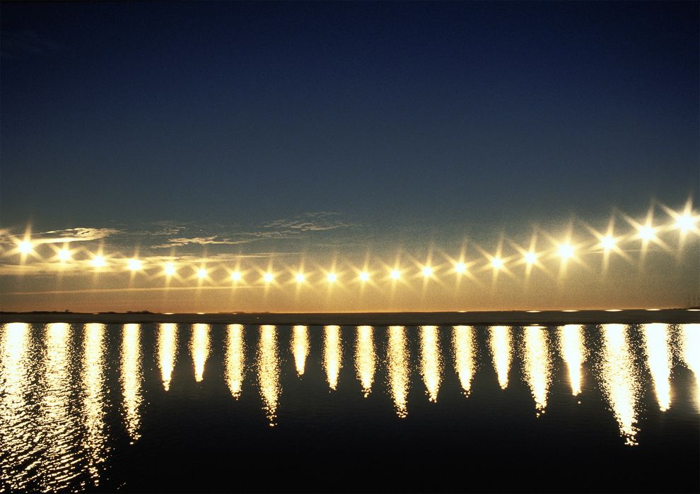 In Alaska, the sun never dips below the horizon on the solstice. Image by BRIAN STABLYK 